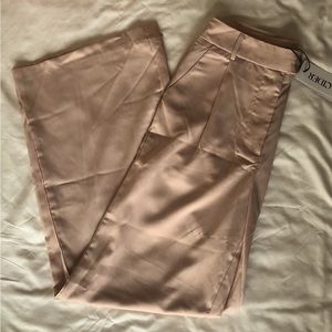wide legged slacks. very airy material, very comfy. no flaws!
